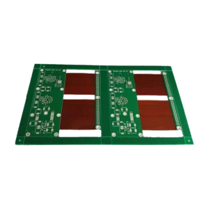 Double sided rigid flexible PCB