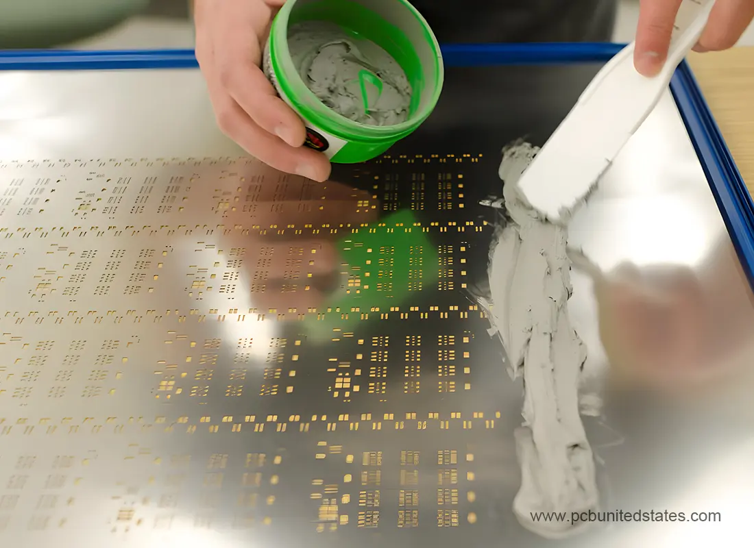 Apply SMT Stencil