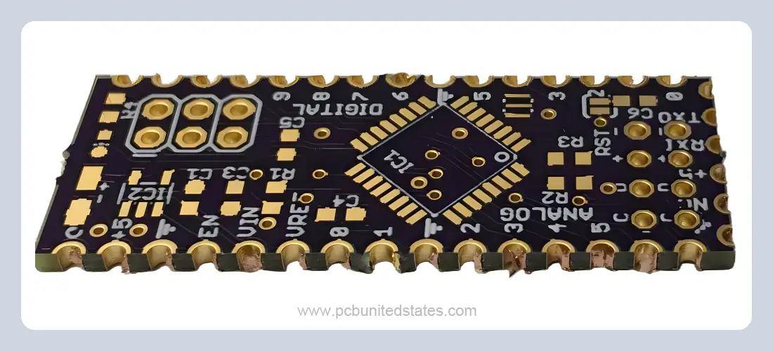 What Is a Plated Half-Hole in PCB