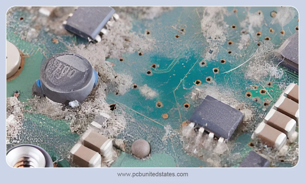 Clean Circuit Boards Covered in Dust or Lint
